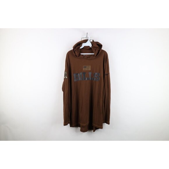 Nike On Field Mens Large Salute To Service Military Buffalo Bills Hoodie T-Shirt - Picture 1 of 15